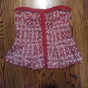 5 for $10 Adorable Heart Neckline Top